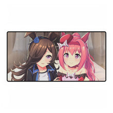 Load image into Gallery viewer, Haru Urara & Rice Shower Mouse Pad (Desk Mat)