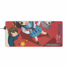 Load image into Gallery viewer, The Melancholy Of Haruhi Suzumiya RGB LED Mouse Pad (Desk Mat)