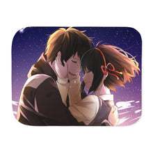 Load image into Gallery viewer, Your Name. Sherpa Blanket