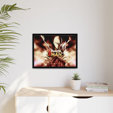 Load image into Gallery viewer, one punch man Canvas Framed Art Print