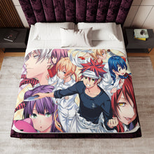 Load image into Gallery viewer, Anime Food Wars: Shokugeki no Soma Sherpa Blanket