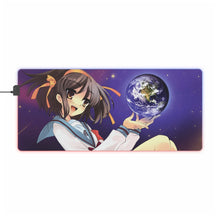 Load image into Gallery viewer, The Melancholy Of Haruhi Suzumiya RGB LED Mouse Pad (Desk Mat)