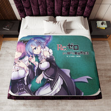 Load image into Gallery viewer, Anime Re:ZERO -Starting Life in Another World- Sherpa Blanket
