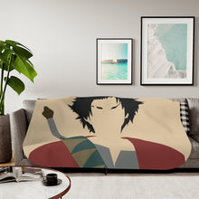 Load image into Gallery viewer, Anime Samurai Champloo Sherpa Blanket