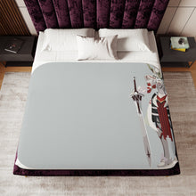 Load image into Gallery viewer, Mordred (Fate Apocrypha) Minimalist Sherpa Blanket