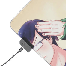 Load image into Gallery viewer, My Hero Academia Izuku Midoriya, Tenya Iida RGB LED Mouse Pad (Desk Mat)
