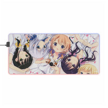 Load image into Gallery viewer, Is The Order A Rabbit? RGB LED Mouse Pad (Desk Mat)