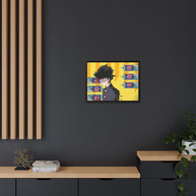 Load image into Gallery viewer, Mob Psycho 100 Shigeo Kageyama Canvas Framed Art Print