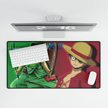 Load image into Gallery viewer, Lord Of Wars Monkey d luffy zorro Mouse Pad (Desk Mat)
