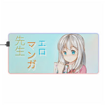 Load image into Gallery viewer, EroManga-Sensei RGB LED Mouse Pad (Desk Mat)