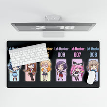 Load image into Gallery viewer, Chibi Lab Members Mouse Pad (Desk Mat)