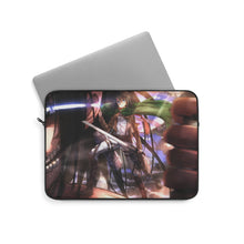 Load image into Gallery viewer, Eren and Mikasa Laptop Sleeve