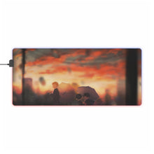 Load image into Gallery viewer, Mob Psycho 100 Arataka Reigen, Shigeo Kageyama, Ritsu Kageyama RGB LED Mouse Pad (Desk Mat)