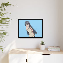 Load image into Gallery viewer, Rascal Does Not Dream Of Bunny Girl Senpai Canvas Framed Art Print