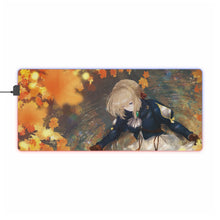 Load image into Gallery viewer, Violet Evergarden RGB LED Mouse Pad (Desk Mat)