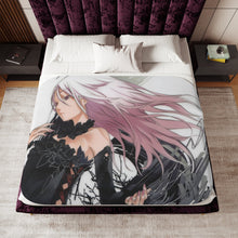 Load image into Gallery viewer, Guilty Crown Inori Yuzuriha Sherpa Blanket