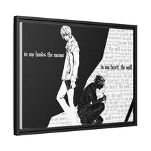 Load image into Gallery viewer, Anime Death Noter Canvas Framed Art Print