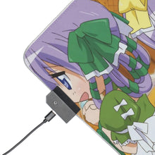 Load image into Gallery viewer, Lucky Star Konata Izumi, Kagami Hiiragi, Tsukasa Hiiragi, Miyuki Takara RGB LED Mouse Pad (Desk Mat)