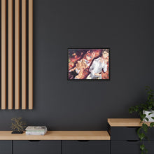 Load image into Gallery viewer, Makise Kurisu & Rintarou Okabe Canvas Framed Art Print