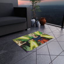 Load image into Gallery viewer, Son Gokû vs Caulifla and Kale Rug