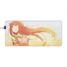 Load image into Gallery viewer, Spice And Wolf RGB LED Mouse Pad (Desk Mat)