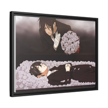 Load image into Gallery viewer, Black Butler Canvas Framed Art Print