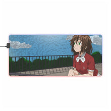 Load image into Gallery viewer, Gamers! Chiaki Hoshinomori RGB LED Mouse Pad (Desk Mat)