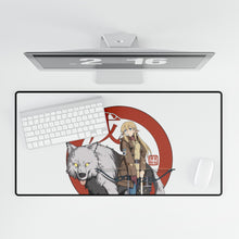 Load image into Gallery viewer, Anime Warrior Mouse Pad (Desk Mat)
