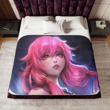 Load image into Gallery viewer, Anime Guilty Crown Sherpa Blanket