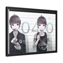 Load image into Gallery viewer, Akane Tsunemori Eating Canvas Framed Art Print