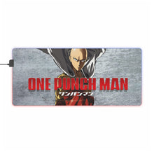 Load image into Gallery viewer, One Punch Man by DenisNinja RGB LED Mouse Pad (Desk Mat)