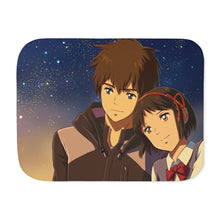 Load image into Gallery viewer, Your Name. Sherpa Blanket