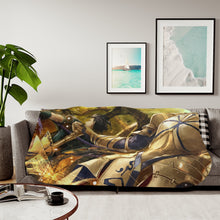 Load image into Gallery viewer, Gilgamesh Sherpa Blanket