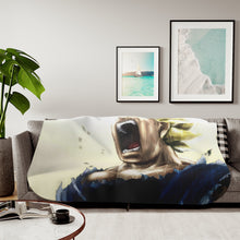 Load image into Gallery viewer, Vegeta Sherpa Blanket
