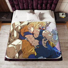 Load image into Gallery viewer, Anime Dragon Ball Sherpa Blanket
