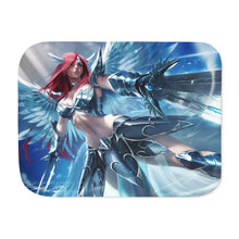 Load image into Gallery viewer, Fairy Tail Erza Scarlet Sherpa Blanket