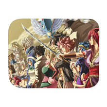 Load image into Gallery viewer, Anime Fairy Tail Sherpa Blanket