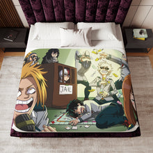 Load image into Gallery viewer, My Hero Academia Izuku Midoriya, Katsuki Bakugou, All Might, Tenya Iida, Shouta Aizawa Sherpa Blanket