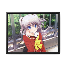Load image into Gallery viewer, Nao Tomori smiling Canvas Framed Art Print
