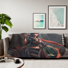 Load image into Gallery viewer, Anime Kill La Kill Sherpa Blanket