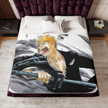 Load image into Gallery viewer, Anime Bleachr Sherpa Blanket
