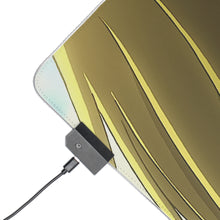 Load image into Gallery viewer, Gold Hair x Blue Eyes RGB LED Mouse Pad (Desk Mat)