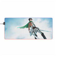 Load image into Gallery viewer, Captain Levi - Attack On Titan RGB LED Mouse Pad (Desk Mat)