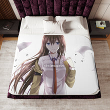 Load image into Gallery viewer, Makise Kurisu Sherpa Blanket