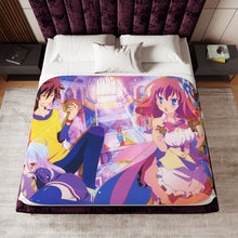 Load image into Gallery viewer, Shiro,Sora and Stephanie Sherpa Blanket
