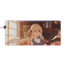 Load image into Gallery viewer, Violet Evergarden RGB LED Mouse Pad (Desk Mat)