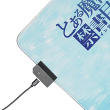 Load image into Gallery viewer, A Certain Magical Index RGB LED Mouse Pad (Desk Mat)
