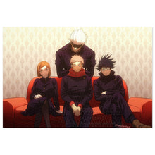 Load image into Gallery viewer, Satoru Gojo Yuji Itadori Nobara Kugisaki and Megumi Fushiguro Jigsaw Puzzle