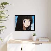 Load image into Gallery viewer, Hyouka Eru Chitanda Canvas Framed Art Print