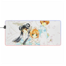 Load image into Gallery viewer, Cardcaptor Sakura Sakura Kinomoto, Meiling Li RGB LED Mouse Pad (Desk Mat)